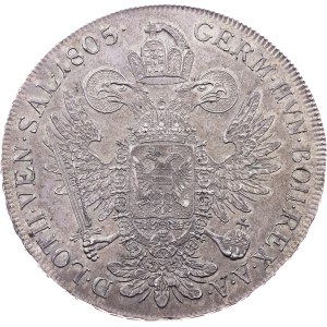 Franz I. (II.), 1 Thaler 1805, A, Vienna