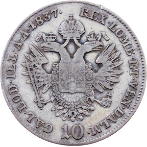 Ferdinand V., 10 Kreuzer 1837, A, Vienna