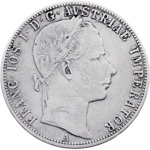 Franz Joseph I., 1 Gulden 1860, A, Vienna