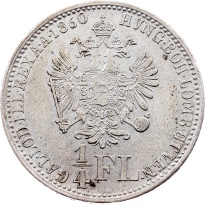 Franz Joseph I., 1/4 Gulden 1860, V, Venice