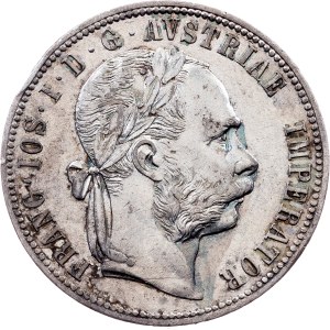 Franz Joseph I., 1 Gulden 1876, Vienna