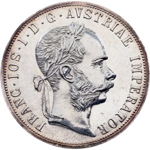 Franz Joseph I., 2 Gulden 1877, Vienna