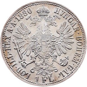 Franz Joseph I., 1 Gulden 1880, Vienna