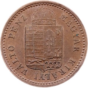 Franz Joseph I., 1 Kreuzer 1887, KB, Kremnitz