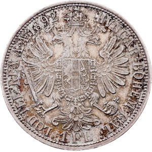 Franz Joseph I., 1 Gulden 1892, Vienna