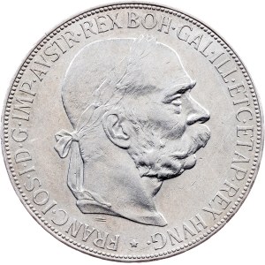 Franz Joseph I., 5 Kronen 1900, Vienna