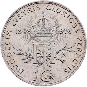 Franz Joseph I., 1 Krone 1908, Vienna