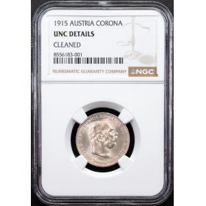 Franz Joseph I., 1 Krone 1915, Vienna