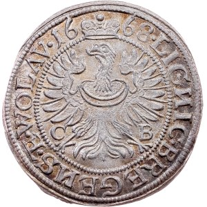 Christian, 3 Kreuzer 1668, CB, Brieg
