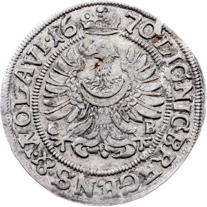 Christian, 3 Kreuzer 1670, CB, Breslau