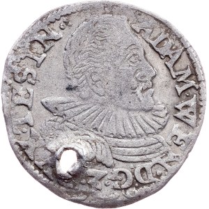 Adam Wenceslaus, 3 Groschen / Trojak 1596, Cieszyn