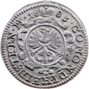 Christian Ulrich I., 1 Kreuzer 1683, Oleśnica