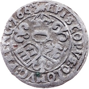 Leopold I. Wilhelm, 1 Kreuzer 1653, Kremsier