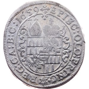 Leopold I. Wilhelm, 15 Kreuzer 1659, Kremsier