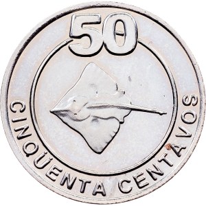 Angola, 50 Centavos 2001