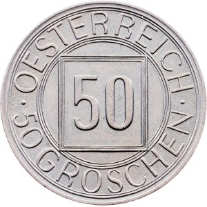 Austria, 50 Groschen 1934, Vienna