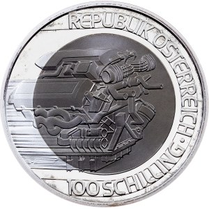 Austria, 100 Schilling 2001, Vienna
