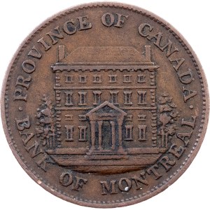 Canada, 1/2 Penny 1844, Soho