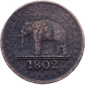 Ceylon, 1/192 Rixdollar 1802, Soho
