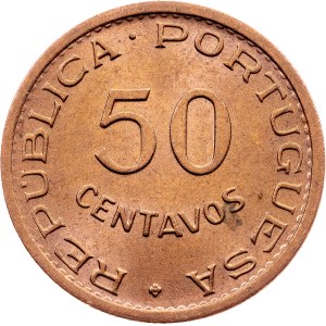 East Timor, 50 Centavos 1970, Lisbon