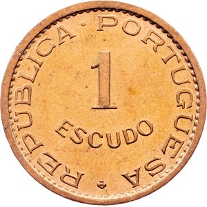 East Timor, 1 Escudo 1970, Lisbon