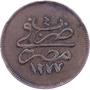 Egypt, 10 Para AH 1277//4 (1863)
