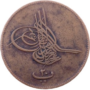 Egypt, 20 Para AH 1277//5 (1864)