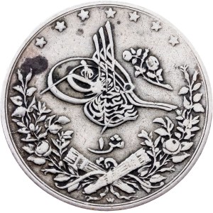 Egypt, 1 Qirsh AH 1293//10 (1884), W, Berlin