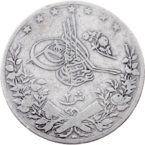 Egypt, 1 Qirsh AH 1293//10 (1884), W, Berlin