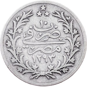 Egypt, 1 Qirsh AH 1293//10 (1884), W, Berlin