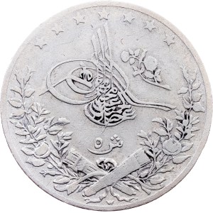 Egypt, 5 Qirsh AH 1293//10 (1885), W, Berlin