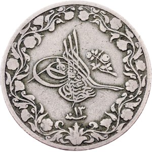 Egypt, 5/10 Qirsh AH 1293//13 (1887)