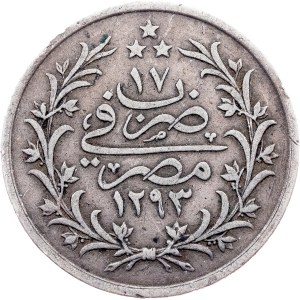 Egypt, 1 Qirsh AH 1293//17 (1892), W, Berlin