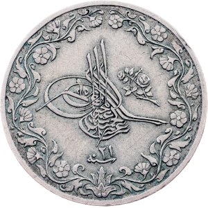 Egypt, 5/10 Qirsh AH 1293//21 (1895)