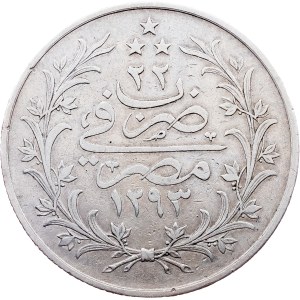 Egypt, 20 Qirsh AH 1293//22 (1897), W, Berlin