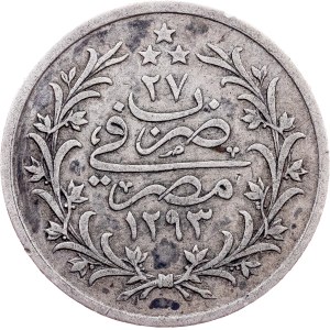 Egypt, 1 Qirsh AH 1293//27 (1901), W, Berlin