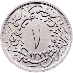 Egypt, 1/10 Qirsh AH 1293//28 (1902)