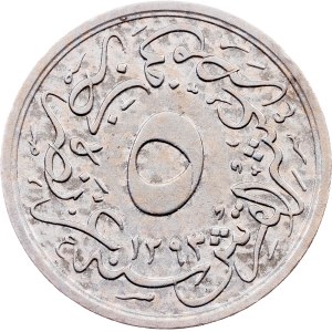 Egypt, 5/10 Qirsh AH 1293//30 (1904)
