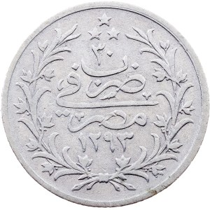 Egypt, 2 Qirsh AH 1293//30 (1904), H, Heaton