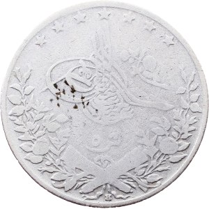 Egypt, 5 Qirsh AH 1293//32 (1906), H, Heaton