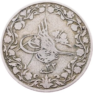 Egypt, 5/10 Qirsh AH 1293//33 (1907), H, Heaton