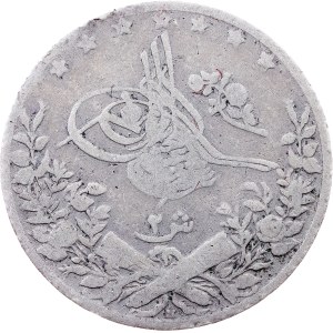 Egypt, 2 Qirsh AH 1293//33 (1907), H, Heaton