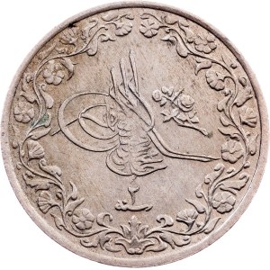 Egypt, 2/10 Qirsh AH 1327//2 (1910), H, Heaton