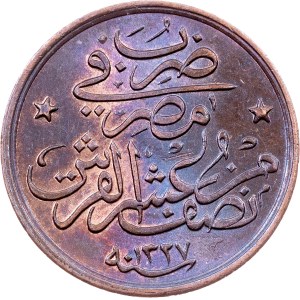 Egypt, 1/20 Qirsh AH 1327//3 (1911), H, Heaton