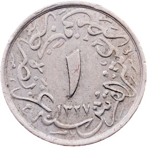 Egypt, 1/10 Qirsh AH 1327//6 (1914), H, Heaton