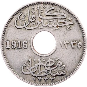 Egypt, 5 Milliemes AH 1335 (1916), Bombay