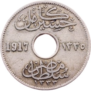 Egypt, 5 Milliemes AH 1335 (1917), Bombay