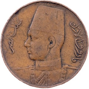 Egypt, 1 Millieme AH 1366 (1947), Bombay