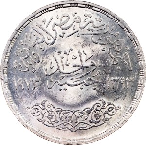 Egypt, 1 Pound AH 1393 (1973), Cairo