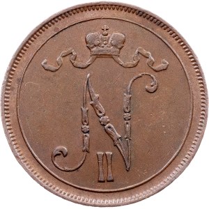 Finland, 10 Pennia 1912, Helsinki